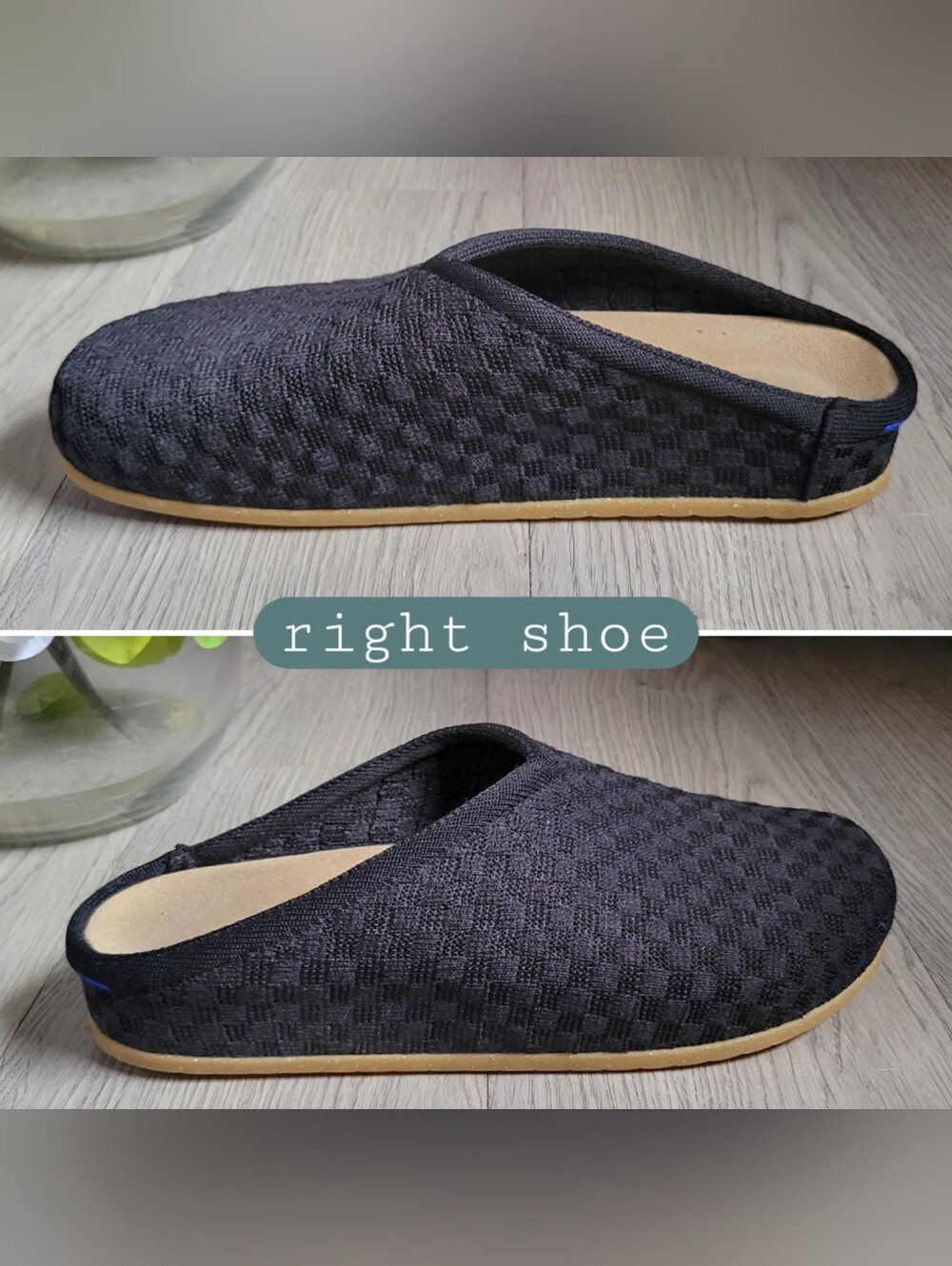 Rothy's The Hemp Casual Clog in Black Sand, Women's US 9, EU 39 - Picture 8 of 15